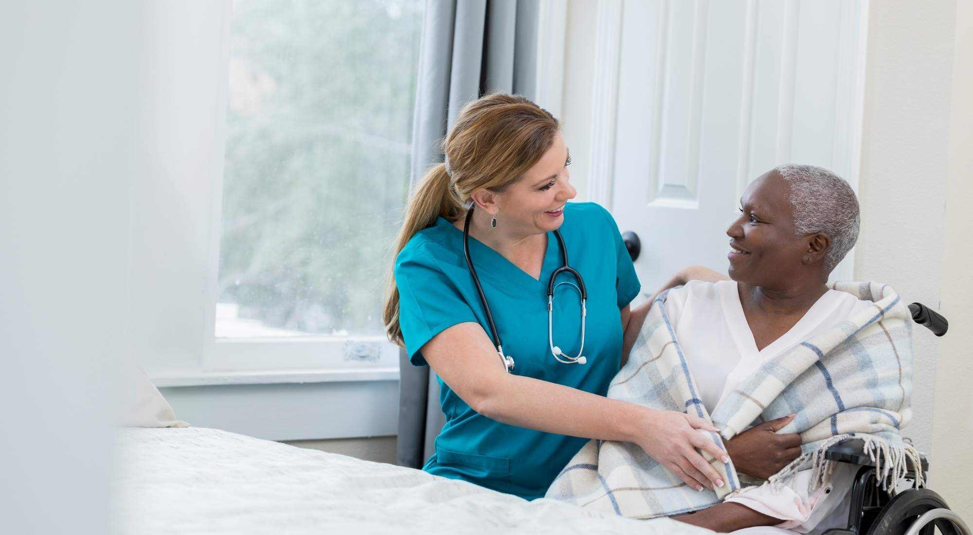 a nurse is giving a presentation on relaxation techniques