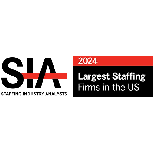 SIA Award - Largest Staffing Firms in US for 2024